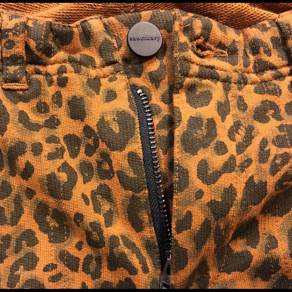 Sanctuary x Anthropology Leopard Print Jogger - Picture 7 of 8